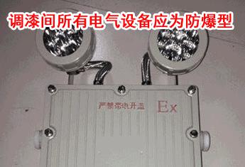 喷漆房-可燃气体报警器安装和使用规