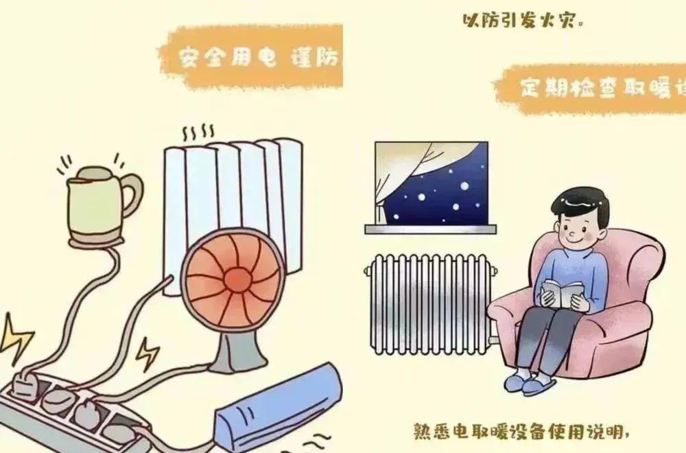消防安全提示||冬季防火、防一氧化碳中毒宣传知识