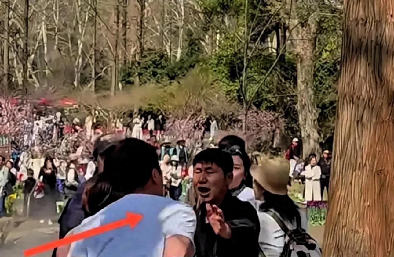 家长护子放狠话：工作不要也弄你！南京公园采花冲突引全网热议