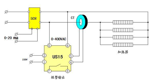 三相加热器断线报警器UL3