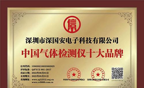 2023中国气体报警器十大厂家排名